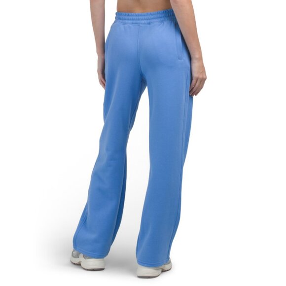 CALVIN KLEIN Twilight Smocked High Waist Relaxed Straight Fit Sweatpants - Picture 2 of 2